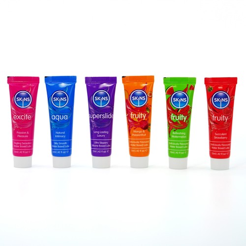 Skins 12ml Sampler Lubes, Vital & Fruity