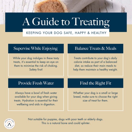 Hollings Filled Dog Bone, Venison Dog Treat