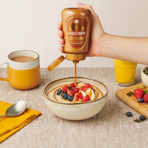 Whole Earth Drizzler Golden Roasted Peanut Butter