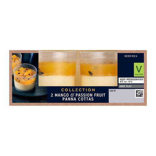 M&S Collection Mango & Passion Fruit Panna Cotta