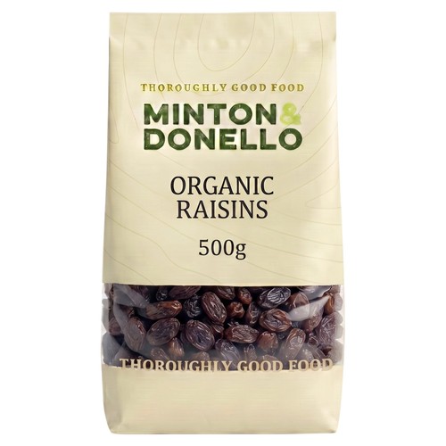 Minton & Donello Organic Raisins