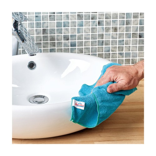 Spontex Microfibre Cloths All Purpose Kitchen and Bathroom Cleaner