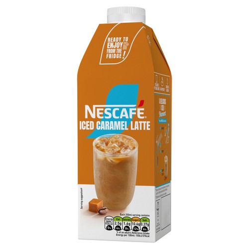 Nescafe Iced Coffee Caramel Flavour Latte