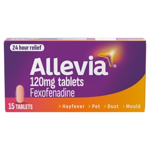 Allevia Hayfever Allergy Relief Tablets Fexofenadine