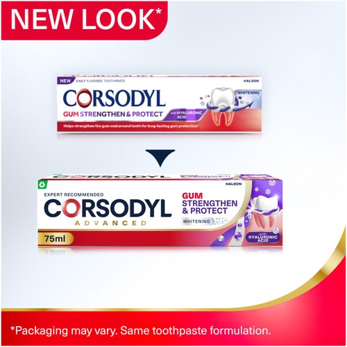 Corsodyl Gum Strengthen & Protect Toothpaste Whitening