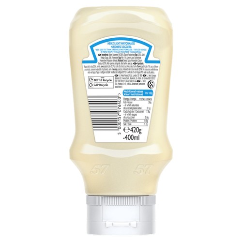 Heinz Seriously Good Light Mayonnaise 400ml