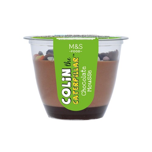 M&S Colin the Caterpillar Chocolate Mousse
