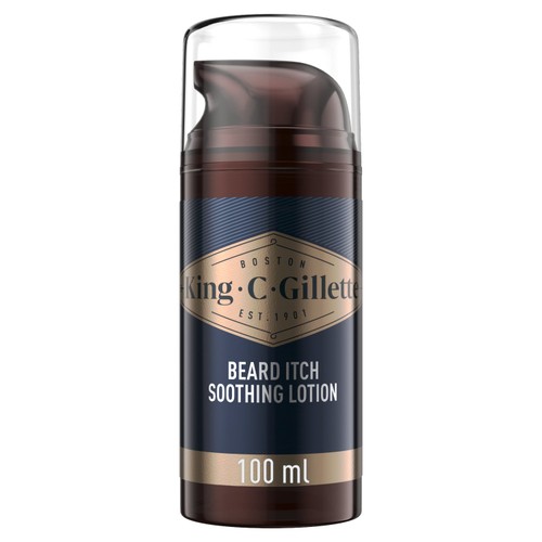 King C Gillette Beard Itch Soothing Lotion