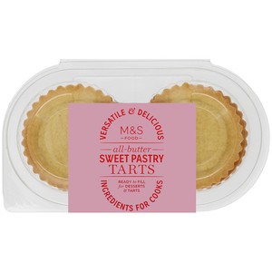 M&S All Butter Sweet Pastry Tartlets