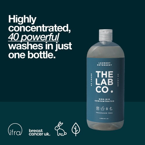 The Lab Co. Fragrance Free Non-Bio Laundry Detergent