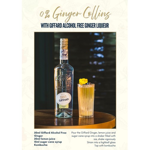 Giffard Alcohol-Free Ginger Liqueur