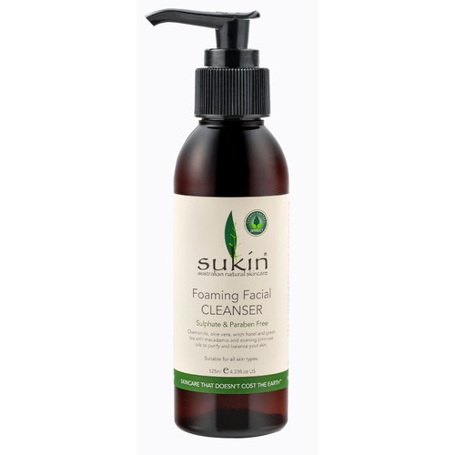 Sukin Natural Foaming Facial Cleanser