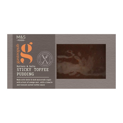 M&S Gastropub Sticky Toffee Pudding Dessert for Two