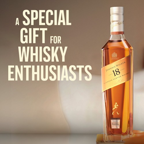 Johnnie Walker 18 Year Old Blended Scotch Whisky