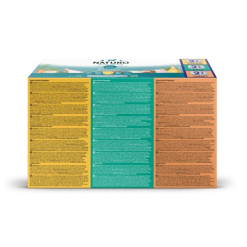 Naturo Senior Variety Pack with Rice