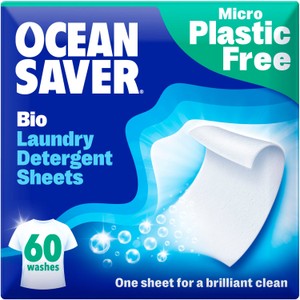 OceanSaver Plastic Free Non-Bio Laundry Detergent Sheets