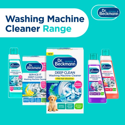 Dr. Beckmann Deep Clean Washing Machine Cleaner & Pet Hair Dissolver