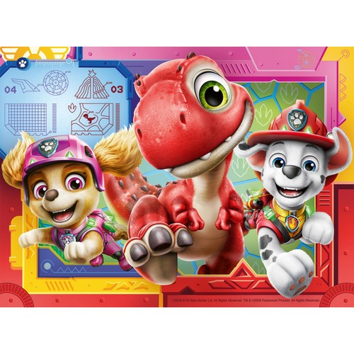 Ravensburger Paw Patrol 3 Dino Movie 4 in a Box Jigsaw Puzzles