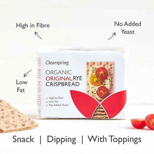 Clearspring Organic Rye Crispbread Original
