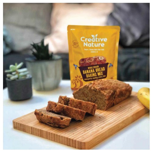 Creative Nature Organic Wholegrain Banana Bread Mix 
