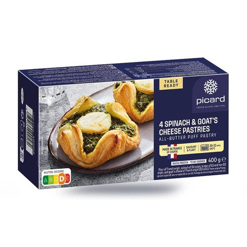 Picard Goats Cheese & Spinach Pastries