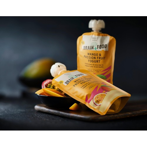 M&S Brain Food Mango & Passion Fruit Yogurt