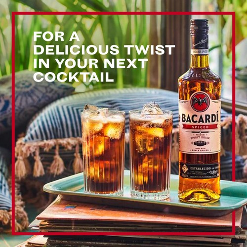 Bacardi Spiced Premium Rum Spirit Drink