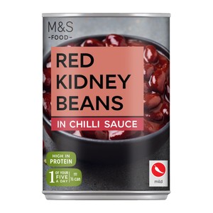 M&S Red Kidney Beans In Chilli Sauce