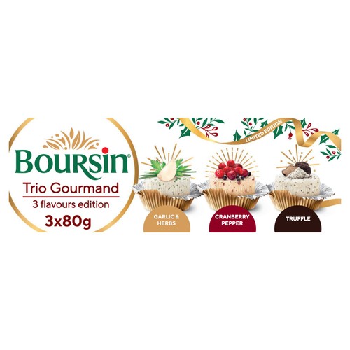 Boursin 3-Flavour Limited Edition Assortment