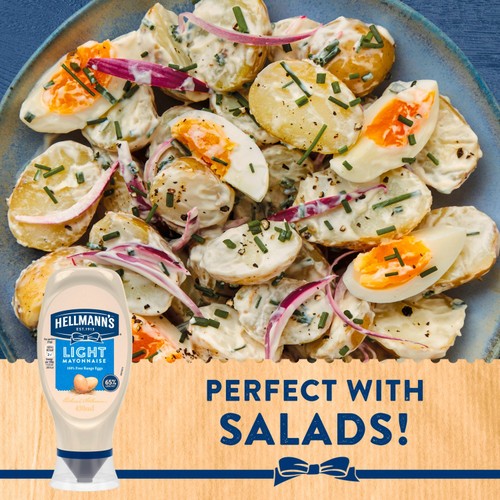 Hellmann's Light Squeezy Mayonnaise 