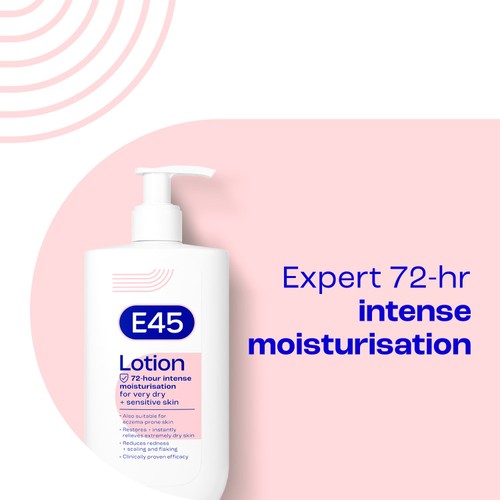 E45 Moisturiser Body Lotion for Dry & Sensitive Skin