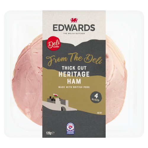Edwards Thick Cut Sliced Heritage Ham