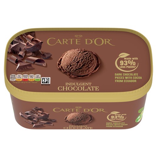 Carte D'Or Indulgent Chocolate Ice Cream Tub 900ml