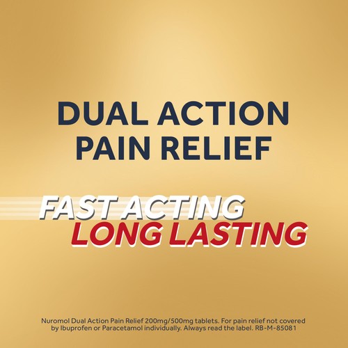 Nuromol Dual Action Pain Relief Ibuprofen & Paracetamol