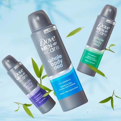 Dove Men+ 48h Whole Body Spray Marine & Blue Cypress