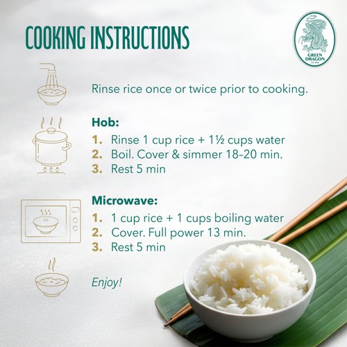 Green Dragon Thai Hom Mali Fragrant Jasmine Rice