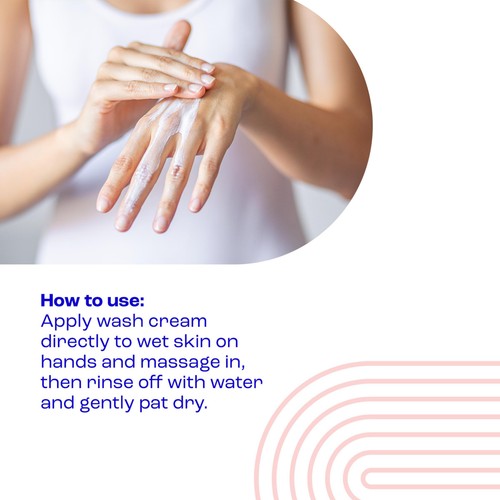 E45 Emollient Hand & Body Wash Cream for Dry Skin & Eczema