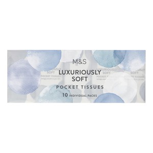 M&S Luxuriously Soft Pocket Tissues