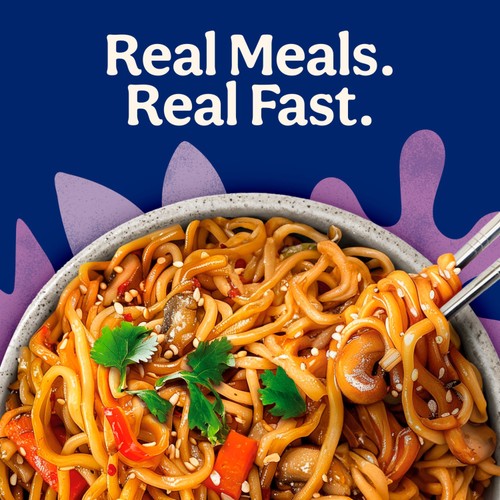 Ben's Original Street Food Microwave Noodles Chow Mein Style