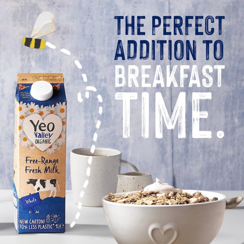 Yeo Valley Organic Fresh Whole Milk