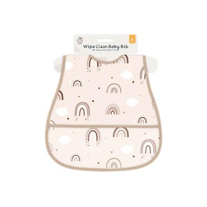 123 Baby Wipe Clean Baby Bib Animals