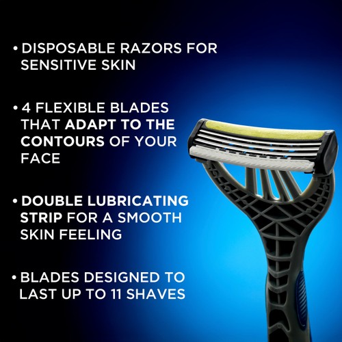 Wilkinson Sword Xtreme 3 Ultimate Plus Men's Disposable Razors