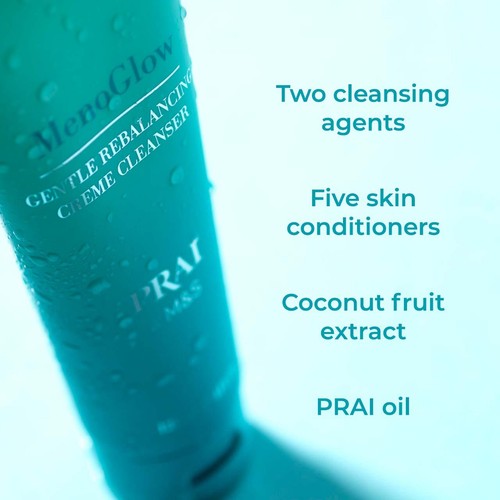 PRAI Beauty MenoGlow Gentle Rebalancing Creme Cleanser