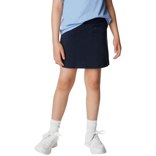 M&S Girls Goodmove Sports School Skorts, 5-6 Years, Navy