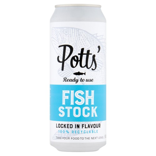 Potts Fish Stock Can