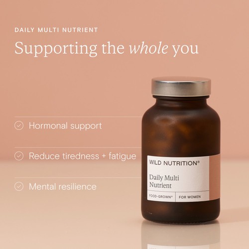 Wild Nutrition Food-Grown Women's Daily Multi