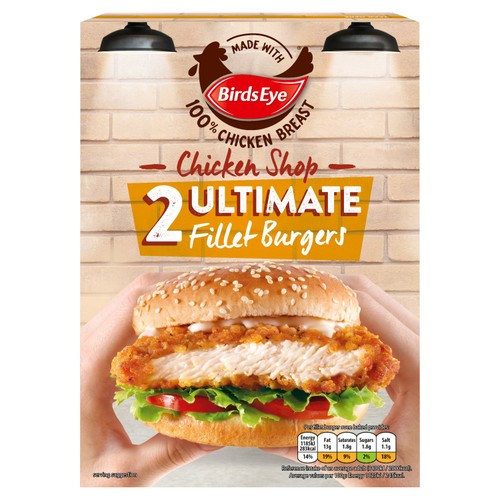 Birds Eye Chicken Shop Ultimate Fillet Burgers
