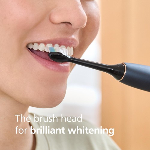 Philips Sonicare W2 Optimal White  Brush Head, Black, 2+1 Pack