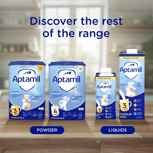Aptamil 4 Toddler Milk Formula Powder Vanilla 2+ Years