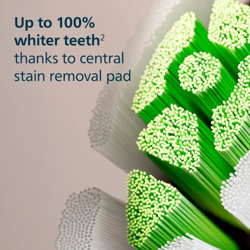 Philips Sonicare W2 Optimal White  Brush Head, Black, 2+1 Pack